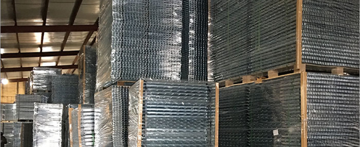Large Wire Mesh Decking – High volumes exported Monthly